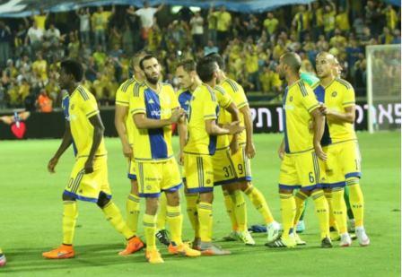 Les joueurs du Maccabi Tel-Aviv ont réussi l’exploit d’éliminer le Vikoria Plzen. Crédit photo: Maccabi Tel Aviv