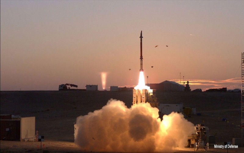 Le système antimissile « Fronde de David » est lancé au cours du test final avant son entrée en service. 