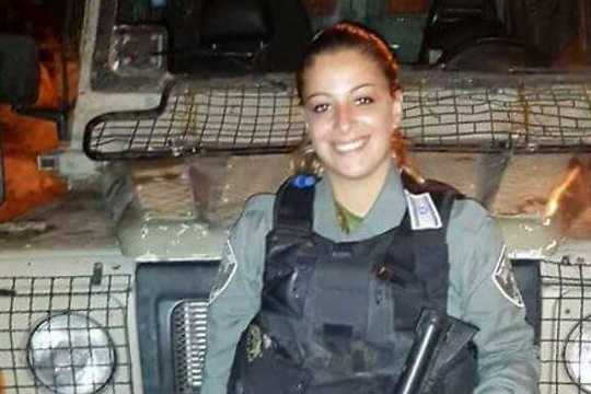La soldate de la police des fronitères Alison Bresson (Photo: Border Police) 