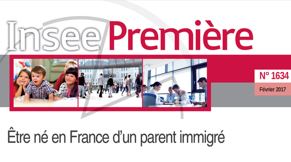 L'étude de l'Insee « Etre né en France d'un parent immigré », publiée en février 2017 permet d'entre-apercevoir la réalité démographique ethnique de la France.