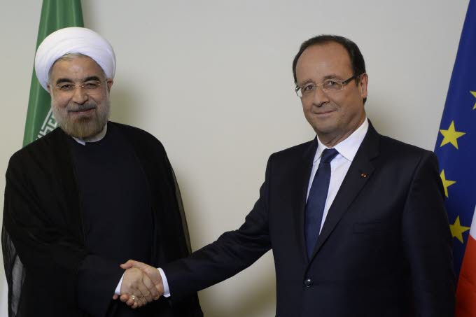 le-president-iranien-hassan-rohani-rencontre-francois-hollande-au-siege-de-l-onu-a-new-york-photo-afp-martin-bureau