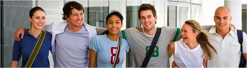 jeune étudiantamericain