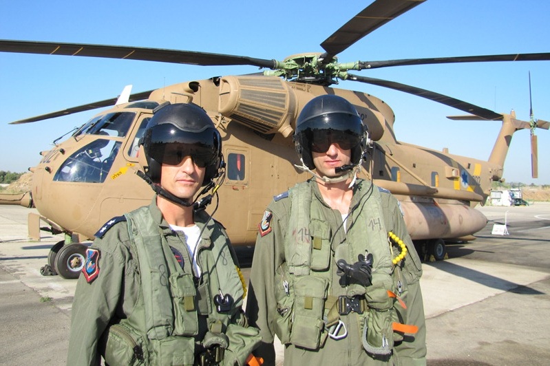 Des commandants de l’unité aéroportée de l’Armée de l’Air de Tsahal