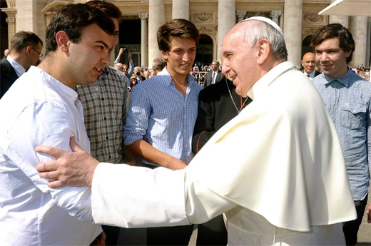 rencontre avec pape