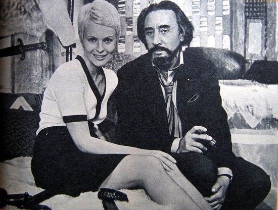 Jean Seberg et Romain Gary