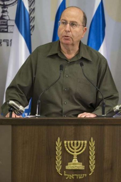 Jack Guez (AFP/Archives) « Le ministre israélien de la défense Moshé Yaalon à Tel Aviv le 14 juin 2014″