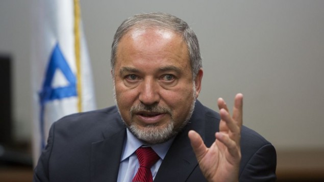 Le ministre des Affaires étrangères Avigdor Liberman  (Crédit : Yonatan Sindel/Flash90) 