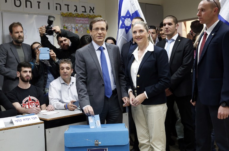 ISRAEL-VOTE-HERZOG
