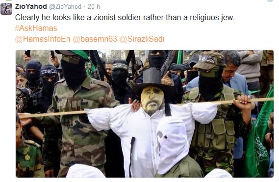 Clairement, il ressemble plus à un soldat sioniste qu'à un juif religieux