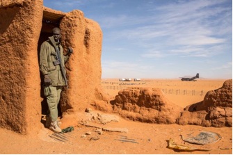 L'ancien fort colonial de Madama se trouve sur la route des combattants jihadistes et des trafiquants d'armes qui descendent des sanctuaires du sud de la Libye vers le nord du Mali et du Niger.  LP/Matthieu de Martignac