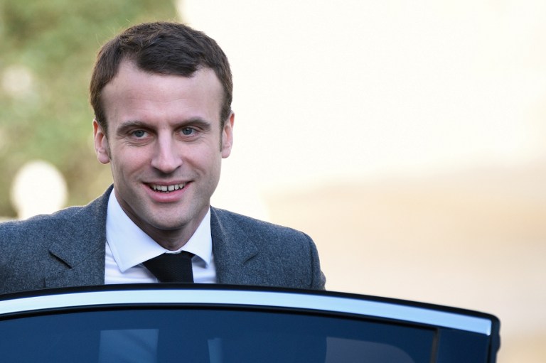 Emmanuel Macron. MARTIN BUREAU / AFP