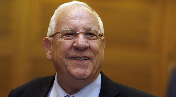 Reuven Rivlin is more hawkish on the subject of a Palestinian state than predecessor Shimon Peres.