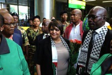 Leila Khaled au DUT, février 2015.