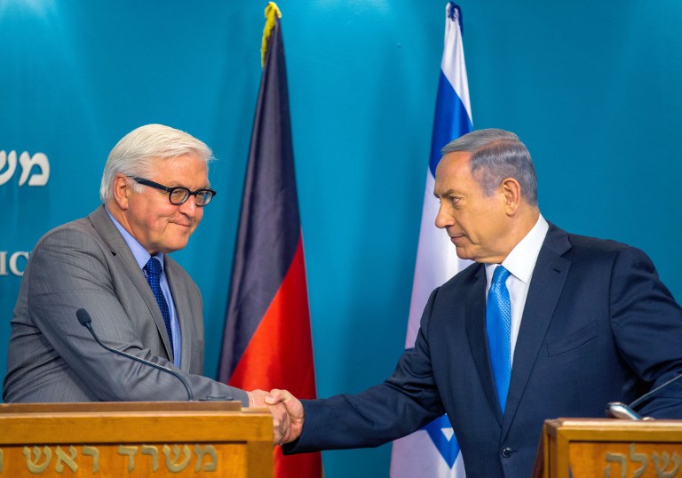 German Foreign Minister Steinmeier in Israel