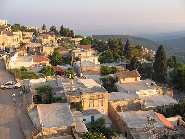 La ville de Safed dans le nord – Crédit photo : Wikipédia