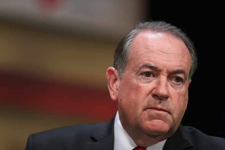 Mike Huckabee Auteur / Source / Crédit SCOTT OLSON / GETTY IMAGES NORTH AMERICA / AFP