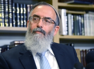 Le rabbin David Stav, l’un des promoteurs du projet – Crédit photo : Yossi Zeliger/Flash 90