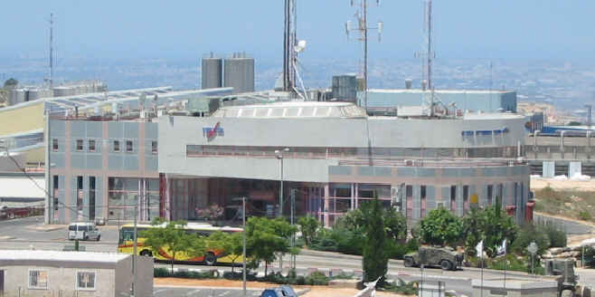 La zone industrielle de Barkan en Samarie (Crédit: Wikipédia)