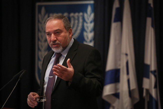 Avigdor Lieberman, le dirigeant du parti Israël Beitenou. Crédit photo : Hadas Parush/Flash90