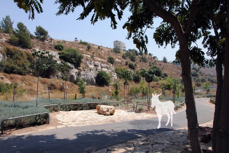 « La voix de l’âne » de l’artiste Guy Königstein – Crédit photo : Facebook