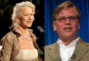  Helen Mirren & Aaron Sorkin Crédit : Wikipédia