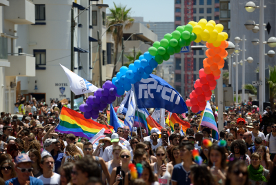 La Gay Pride à Tel-Aviv, le 12 juin 2015  Crédit Gili Yaari/Flash90