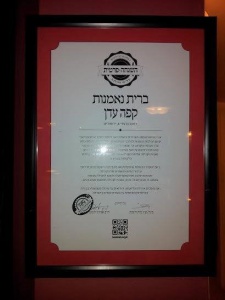 le « pacte de loyauté » signé  Photo d’Ayala Falk.