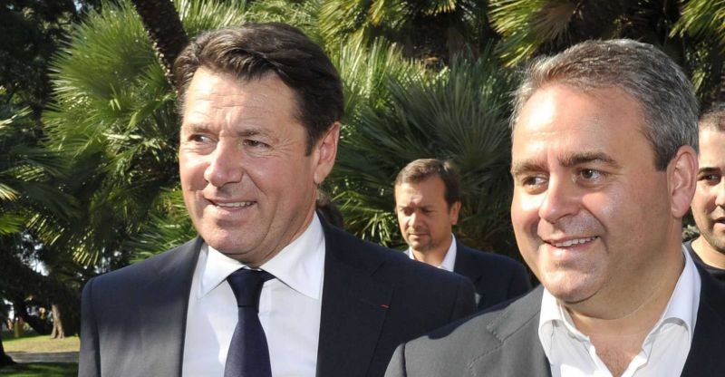 Christian Estrosi (PACA) et Xavier Bertrand (Nord-Pas-de-Calais-Picardie) mèneront les listes des Républicains dans les deux régions convoitées par le FN. © Sipa