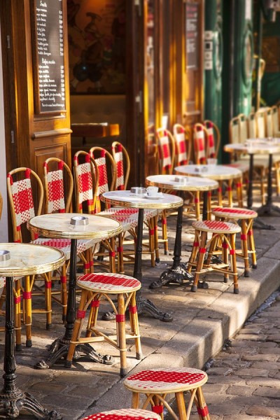 Terrasse de café parisien, DR