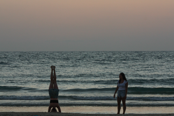 Plage Gordon à Tel Aviv Crédit Lucie March/Flash90