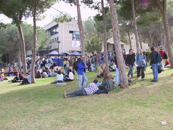 Des étudiants sur le campus de l'Institut Technion // © Institut Technion 
