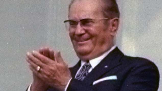 Josip Broz Tito en 1971 (Crédit : domaine public/Wikimedia commons)