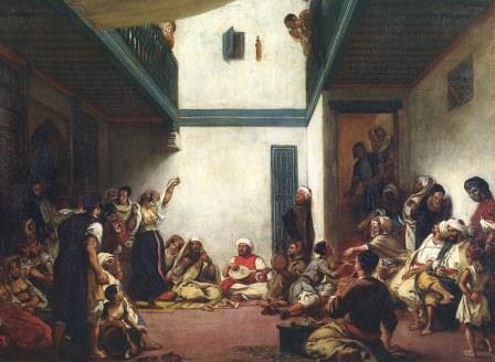 Un mariage juif au Maroc (1841), par Eugène Delacroix. Musée du Louvre