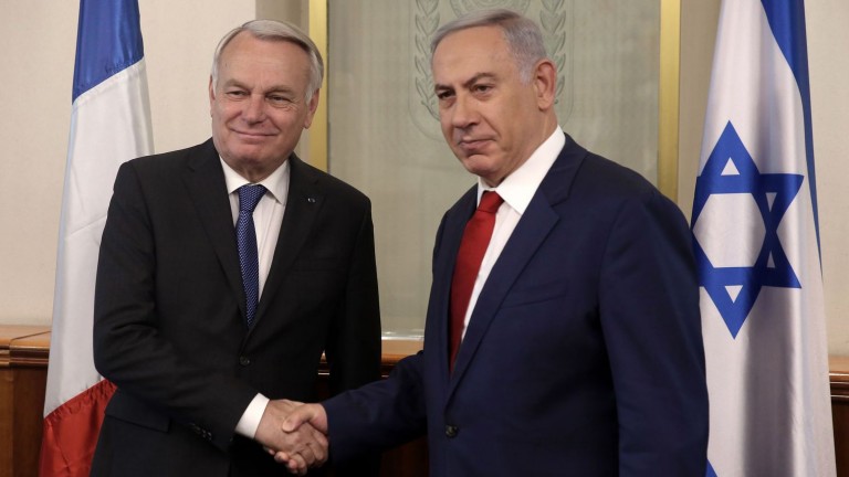 Jean-Marc Ayrault a présenté le projet du Quai d’Orsay au Premier ministre israélien