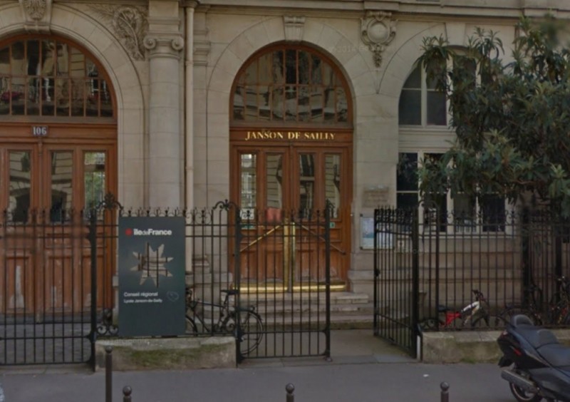 -lycée Janson-de-Sailly, à Paris. - Capture Street view