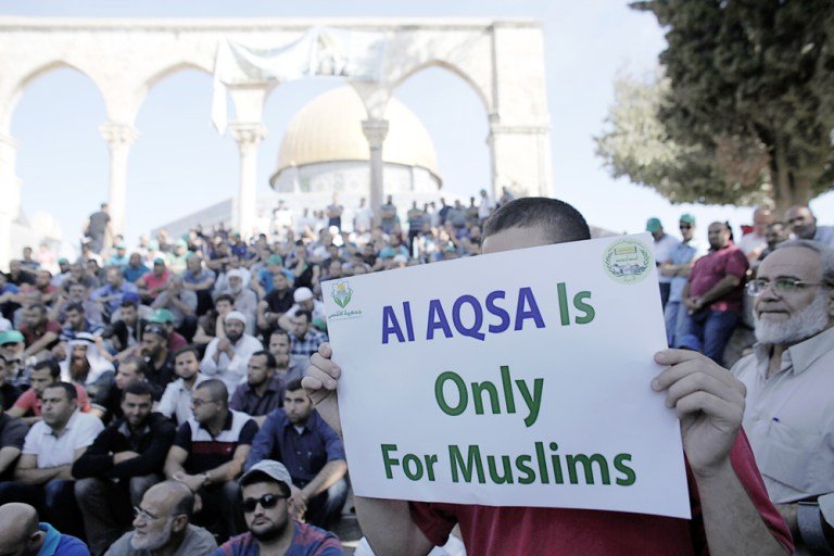 Les Palestiniens aspirent à chasser les Juifs du Mont du Temple