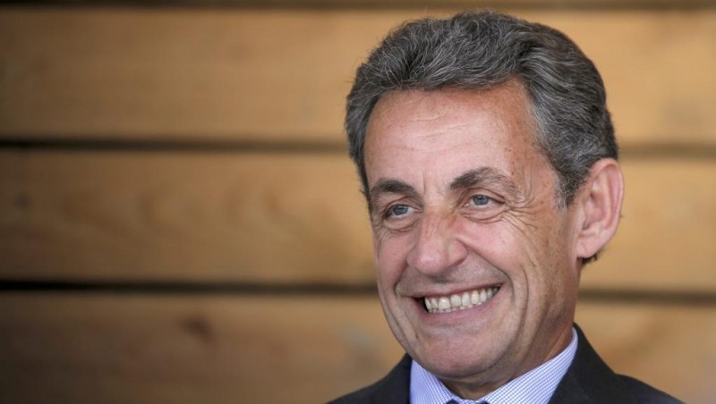 Nicolas Sarkozy lors d'une rencontre avec des agriculteurs en Alsace, le 9 juillet 2016. REUTERS/Vincent Kessler