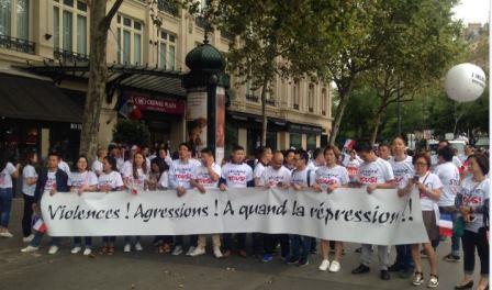 manif asiatique