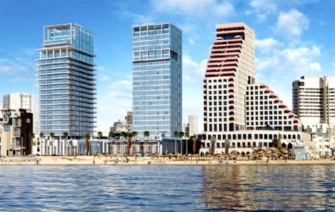 Les deux tours prestigieuses, Herbert Samuel 10 et David promenade résidence, commercialisées au cours des dernières années sur la Promenade Herbert Samuel de Tel Aviv, ont donné au marché de l'immobilier un coup de fouet. L'année 2015 sera une année-record, les prix ayant atteint les 120 000 Shekel au mètre carré.