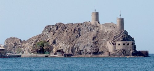 Exemple de beauté omanaise : le fort portugais de Mascate.