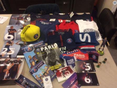 Le PSG couvre de cadeaux un enfant de neuf ans atteint d'un cancer