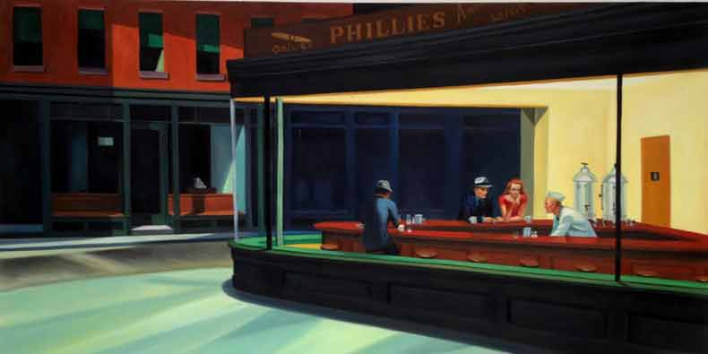 Edward Hopper peintre  de la solitude Tribune Juive
