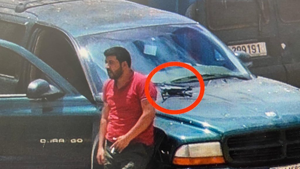 Photos d'un aéroglisseur du Hezbollah capturées par les FDI 7.1.22. Porte-parole de Tsahal